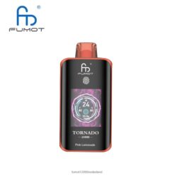 Fumot Nederland - Fumot Tornado 25000 wegwerpvape roze limonade 26X2X410