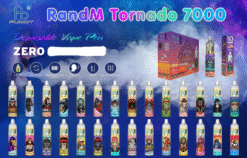 Fumot Nederland - Fumot Tornado 7000 wegwerp-vape-pen 0% - 14 ml (1 stuk) exclusief RLDT532
