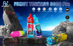 Fumot Netherlands - Fumot Tornado 1 stuk 9000 pro 18 ml wegwerpvape exclusief RLDT216