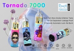 Fumot Netherlands - Fumot Tornado 7000 wegwerp-vape-pen - 14 ml (1 stuk) exclusief RLDT70