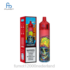 Fumot Vape Kopen Nederland - Fumot Tornado 30k muziek perzik bes RLDT570
