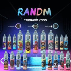 Fumot Vape Netherlands - Fumot Tornado 14 ml (1 stuk) 7000 wegwerp-vape-pen exclusief RLDT87
