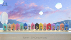Fumot Vape Prijs - Fumot Digital Box wegwerp vape pod 12000 - 20ml (1 stuk) exclusief RLDT140