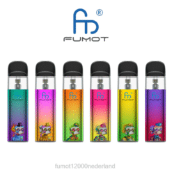 Fumot Vapes Nederland - Fumot Dazzle Lite tpd-compatibele lege vape-kit (1 stuk) groen-paars RLDT551