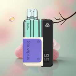 Snowplus Swift 5000 Puffs Blauwe Framboos Gummybeer 1000 mAh Dual Mesh