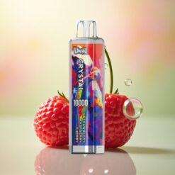 Uwin Crystal 10000 Puffs Aardbei Framboos Kers 5% nicotine 650mAh RGB