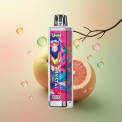 Uwin Crystal 10000 Puffs Dutch translation of Lady Killa with parameters: Vrouwendoder 5% nicotine 650mAh RGB