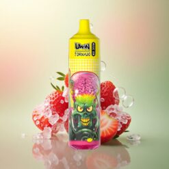 Uwin Tornado 35K Music Puffs Aardbei IJs 5% Nicotine 600mAh