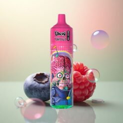 Uwin Tornado 35K Music Puffs Blauwe Bes Framboos 5% nicotine 600mAh