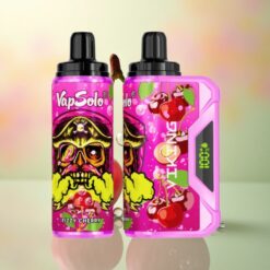 VapSolo VIKING 12000 Puffs Bruisende Kers Type-C & Nicotine