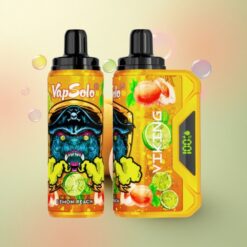 VapSolo VIKING 12000 Puffs Citroen Perzik 22ml Type-C 20mg Nicotine