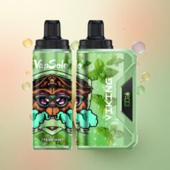 VapSolo VIKING 12000 Puffs Frisse Munt 22ml Type-C 20mg Nicotine