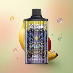 Vapsolo Super 15000 Puffs Aardbei Banaan 40ml 850mAh Type-C
