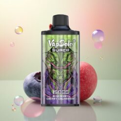 Vapsolo Super 15000 Puffs Blauwe Bes Kers Veenbes 40ml 850mAh Mesh