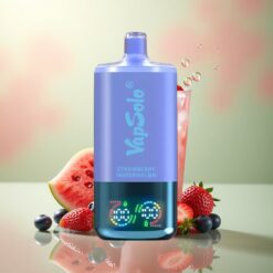 Vapsolo Triple 30000 Puffs Aardbei Watermeloen & Bosbes IJs met 40ml E-Liquid en 50 mg/ml Nicotine