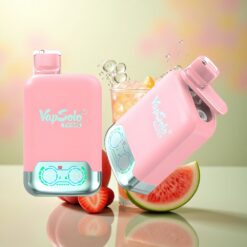 Vapsolo Twins 20000 Puffs Aardbei IJs & Mango Perzik Watermeloen 40ml 50mg Nicotine Type-C