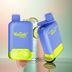 Vapsolo Twins 20000 Puffs Blauwe Framboos Citroenlimonade & Citroen Limoen met 40 ml e-vloeistof en 20mg/ml nicotine