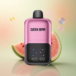 GEEK BAR 2GO 20ml 50000 Puffs Perzik & Watermeloen - 5% Nicotine - Rechargebare 1000mAh Batterij