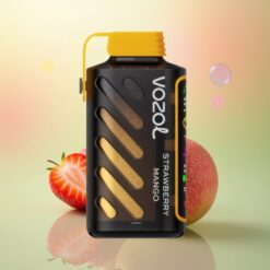 VOZOL Gear Power 20000 Puffs Aardbei Mango Dual Mesh Coil 20mL 5% Nicotine