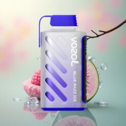 VOZOL Gear Power 20000 Puffs Blauwe Framboos IJs met Dual Mesh Coil en 20mL Voorgevulde Vloeistof