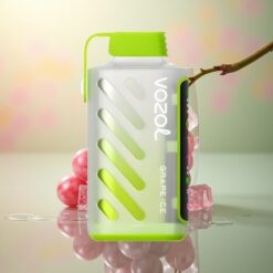 VOZOL Gear Power 20000 Puffs Druiven IJs Dual Mesh Coil 20mL Nicotine 5%