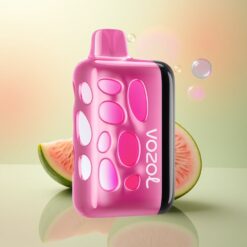 VOZOL RAVE 40000 Puffs AardbeiMeloen Perzik Gloed Design 1000mAh