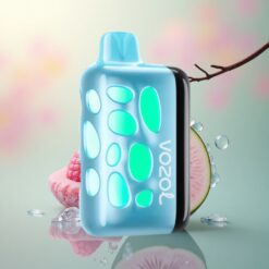 VOZOL RAVE 40000 Puffs Blauwe Framboos IJs 1000mAh Beat-Synced