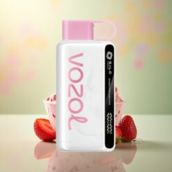 VOZOL STAR 9000/12000 Puffs Aardbeienijs Recycled Plastic 650mAh